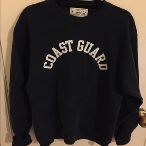 Vintage coast guard sweatshirt